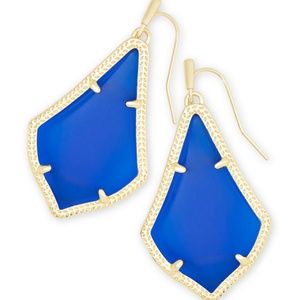 Kendra Scott Alex Cobalt Blue Earrings